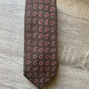 Brown polo ralph luaren tie
